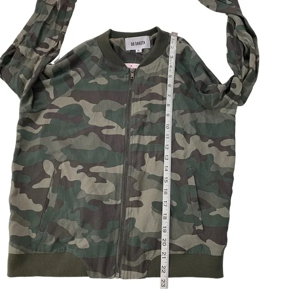 Camo Bomber Bb Dakota Camo Jacket BB Dakota Can't See Me Bomber - Main Image